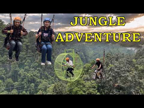 India's first Jungle Book Adventure - Wild Swing at Jungle Adventure #guwahati #adventuregame