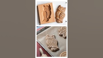 Wooden Cookie Molds