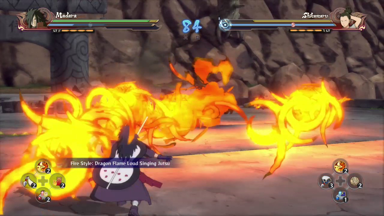 Naruto Ultimate Ninja Storm 4 Fire Style Dragon Flame Loud