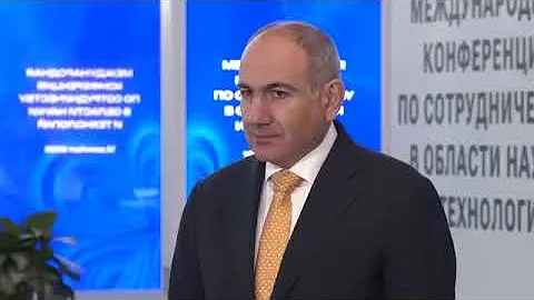 Pashinyan participated in the international conference on cooperation in the field of science and...