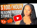 Make $100/hr Reading Reddit Stories on YouTube 🚀 FACELESS Videos! | Step-by-Step Guide 2023 📚💰