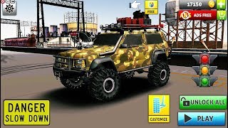 Off Road Monster Truck Driving SUV Car Driving - 4x4 Stunt Car Games - Android gameplay Video screenshot 2