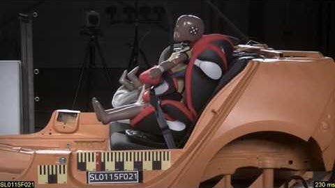 Краш-тест Cybex Pallas M-fix | Лобовой удар