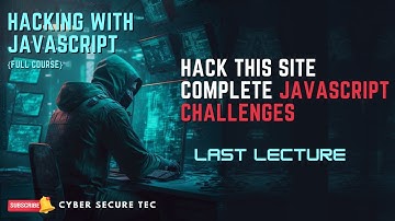 JavaScript Challenges on Hackthissite.org | JavaScript Hacking for  beginners😎!