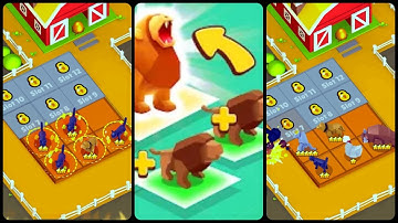 Merge Animal Defense Mobile Game | Gameplay Android & Apk