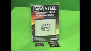 Hoodman RAW Steel USB Card Reader Overview | Full Compass