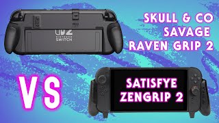 SWITCH 2 GRIP COMPARISON: Skull & Co. Savage Raven Grip 2 VS Satisfye ZenGrip 2
