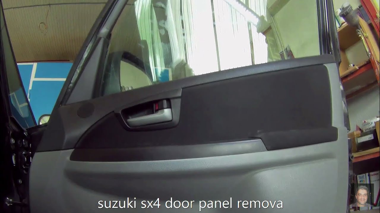 Suzuki SX4  2006 2014 door panel removal