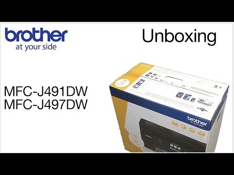 Unboxing the Brother MFC-J491DW