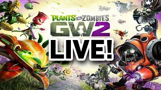 LIVE: PLAYING PVZ GW 2! | Plants vs. Zombies Garden Warfare 2