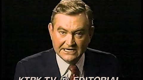 KTRK - Houston Fights Back Editorial w/ Dave Ward, 8/1991