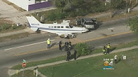 Five People Injured After Plane Crashes On City Street In St. Petersburg