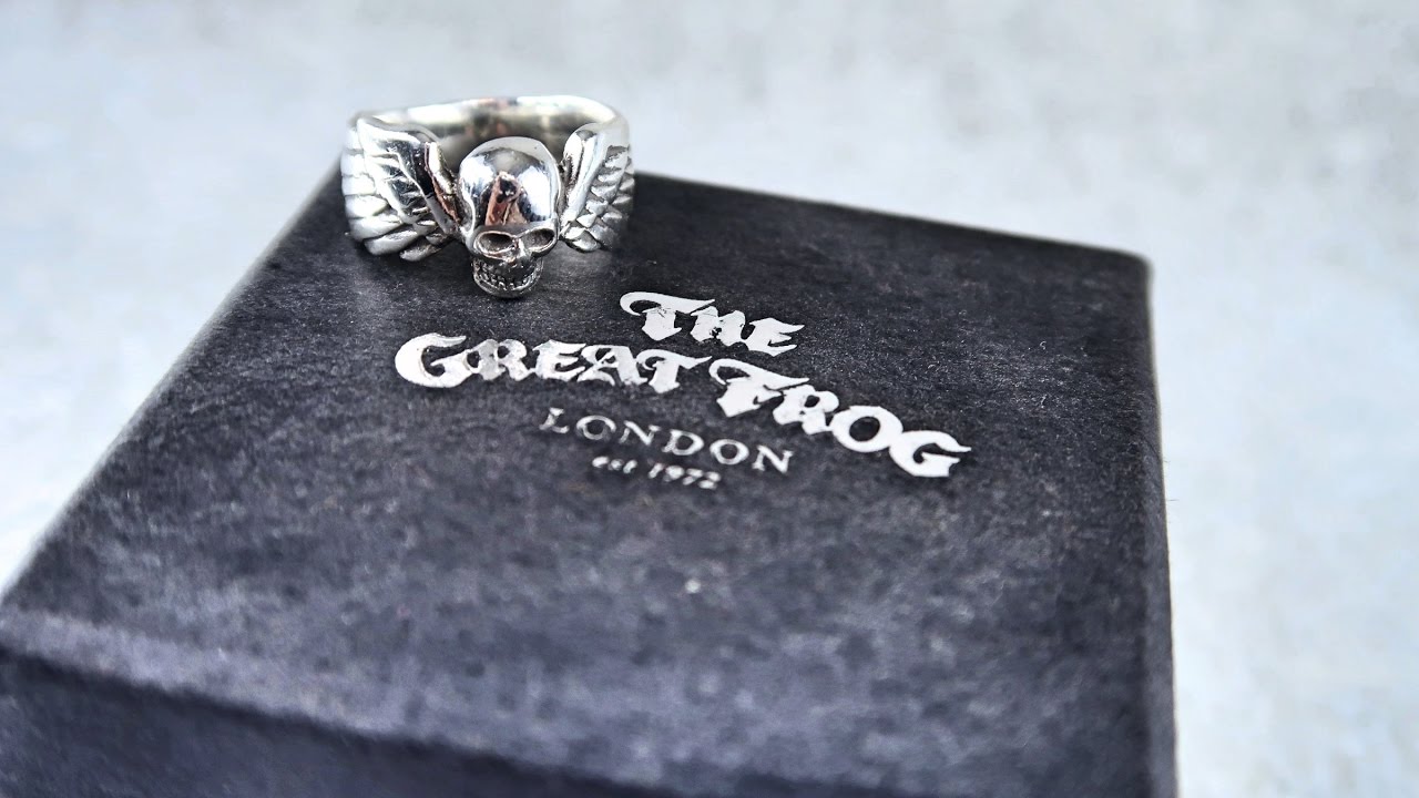 The Great Frog Unboxing - Small Winged Skull Ring - YouTube