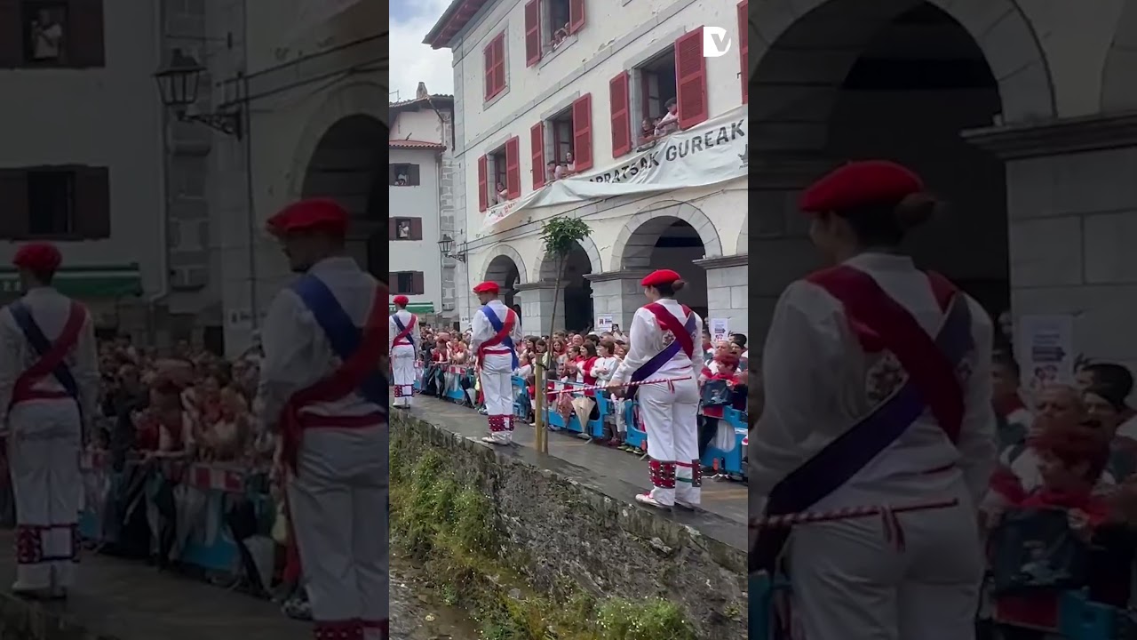 Peligroso Zubigainekoa en Lesaka #lesaka #navarra #tradicion #sanfermin