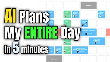 How I Use AI to Plan My Entire Day in 5 Minutes (Claude AI Tutorial)