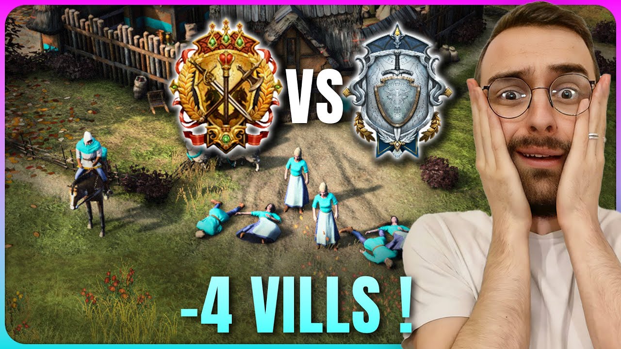 Un platine ME MET EN DIFFICULTÉ sur AOE 4 ? Gameplay 1v1 AOE 4.