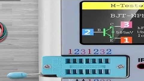 LCR TC1 1.8 Inch TFT LCD Display Multimeter Transistor Tester Diode Triode Capacitor