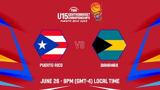 Puerto Rico v Bahamas | Full Basketball Game