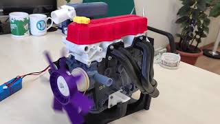 3D Printer 4 Silindirli Motor