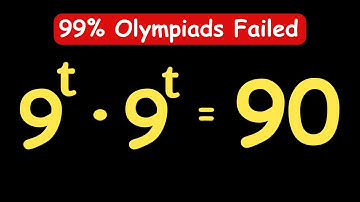 GERMANY OLYMPIADS || How to SOLVE for t? #maths