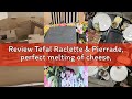 Review Tefal Raclette & Pierrade, perfect melting of cheese, for up to 10 people, natural lava stone