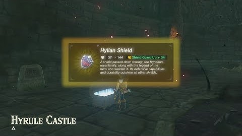 Savescumming for the upgraded Hylian Shield