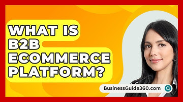 What Is B2B Ecommerce Platform? - BusinessGuide360.com