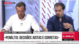 A BOLA DA NOITE Afonso Couto on Rodrigo Mora: "Rodrigo Mora was completely out of it"