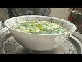 でか茶碗蒸し(丼)小田巻蒸し風 cooking Japanese steamed egg custard