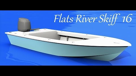 DIY Salt Boatworks FRS-16 Flats Boat Garage Build Stitch and Glue