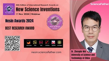 Dr. Zhengde Wei | University of Science and Technology of China | Best Researcher Award