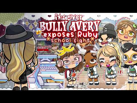 IT'S OVER! BULLY AVERY EXPOSES RUBY *SCHOOL FIGHT...EPISODE 4*😱🔎🐛 || *VOICED🔊* || AVATAR WORLD