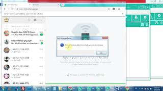 Cara menambahkan akun whatsapp ke dalam software WA Sender screenshot 4