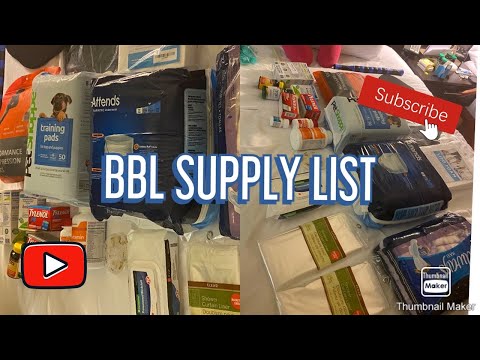 BBL Lipo 360 Supply List Part 2 * Jolie Plastic Surgery * Dr Anothony Hasan * Miami