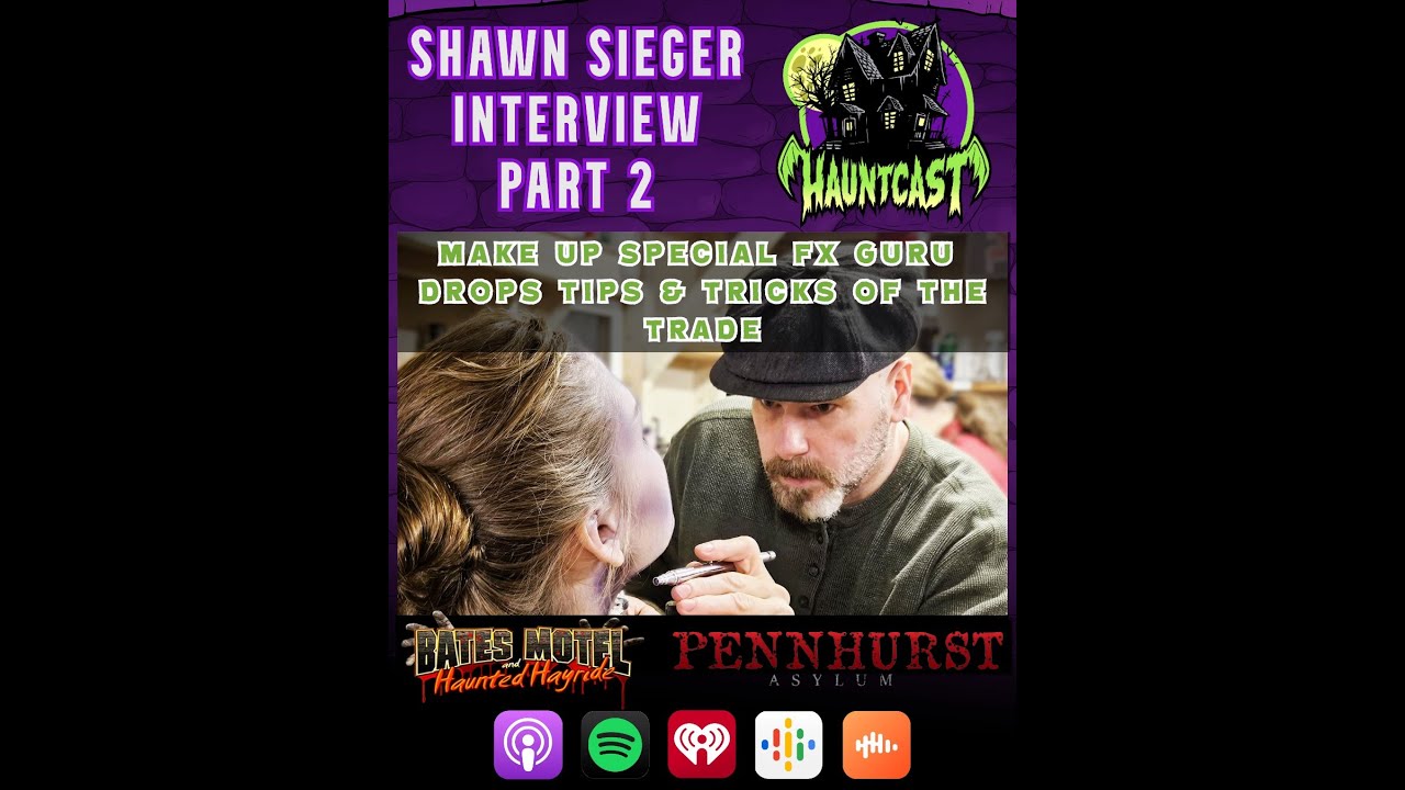 SHAWN SIEGER INTERVIEW PART2: BATES MOTEL & PENNHURST ASYLUM