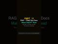 Part 11 - RAG Theory (How Chatbots Read Your Documents) #rag #chatbot #python