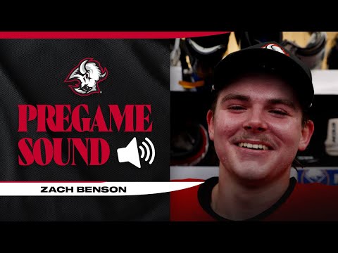 "It's Obviously A Blast" | Zach Benson On Being Back On The Ice With The Team | Buffalo Sabres