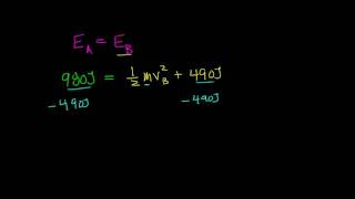 Conservation of Mechanical Energy Problem 1