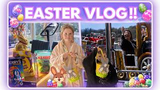 Easter Vlog 2026 | Easter Egg Hunt | Easter Funfair UK | Easter Bunny & Family Easter Roast!!