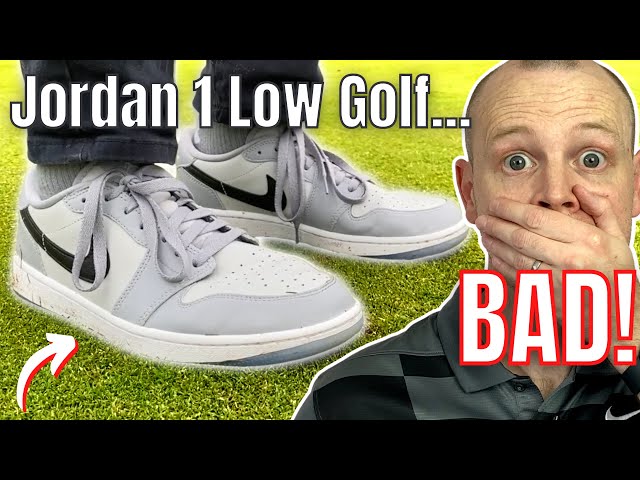 Jordan 1 Low Golf Shoes ARE BAD....and I LOVE THEM! - YouTube