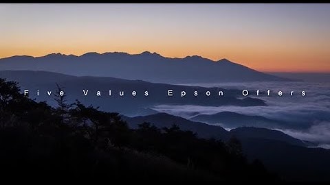 Epson Solutions Suite | Solutions for sustainability and better world