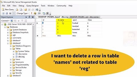 How to prevent delete row in table related to another table in SQL server🔥