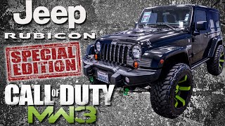 2012 Call of Duty Modern Warfare 3 Jeep Wrangler Rubicon - Northwest  Motorsport - YouTube