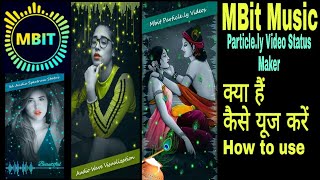 How to use MBit Music App||MBit Music App||MBit Music||Video Status Maker screenshot 5