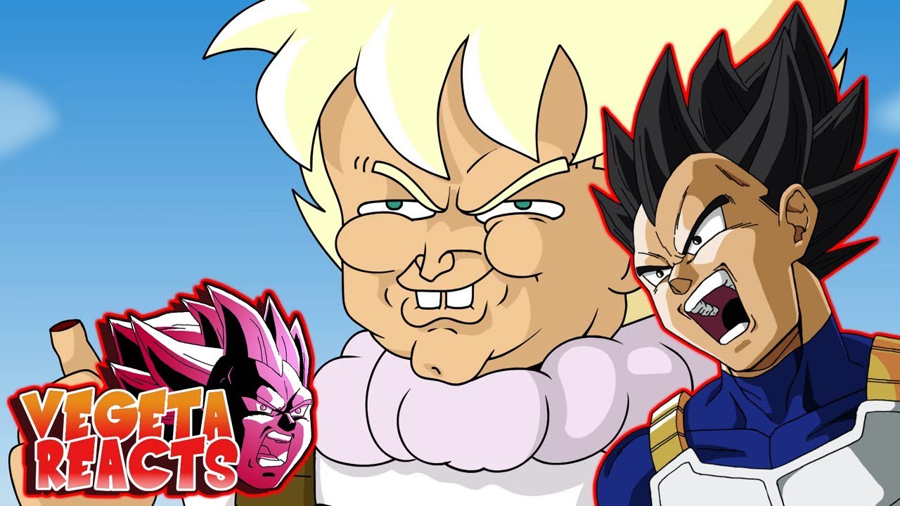 Vegeta Reacts To Dragon Ball Z Parody Trunks meets Goku YouTube