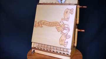 Wooden marble calculator part 1