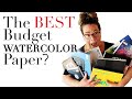 The Best Cheap Watercolor Paper Will Shock You!