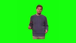 Bill Hader Dancing In A Box - Green Screen