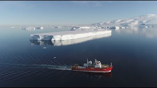 AUV explores under the Antarctic sea ice by IMAS - Institute for Marine and Antarctic Studies 1,286 views 4 years ago 2 minutes, 22 seconds