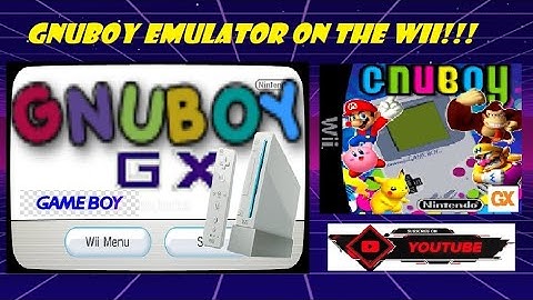 How to Install Gnuboy GX Emulator on the Nintendo Wii!